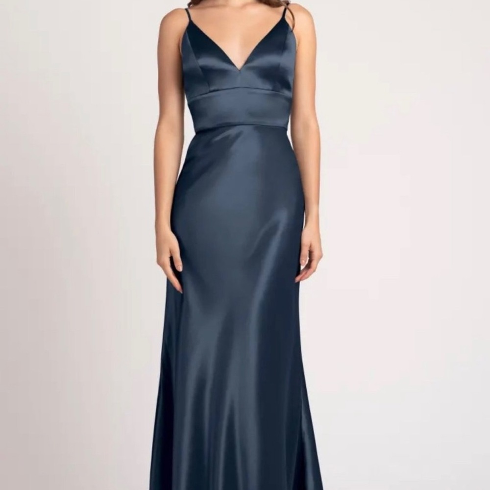 Jenny Yoo Brenna French Blue Bridesmaid Dress